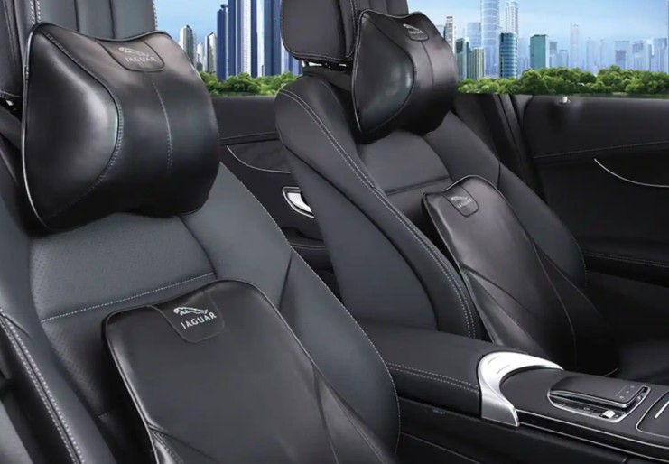 某某品牌汽车座椅头枕缝制